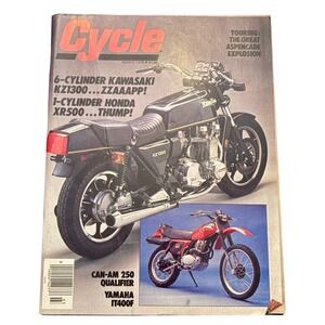 Cycle Magazine March 1979 Kawasaki KZ1300 Honda XR500 Yamaha IT400F Vintage